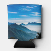 Morning Mountains Mist Landschap Blikjeskoeler (Achterkant)