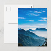 Morning Mountains Mist Landschap Briefkaart (Voorkant / Achterkant)