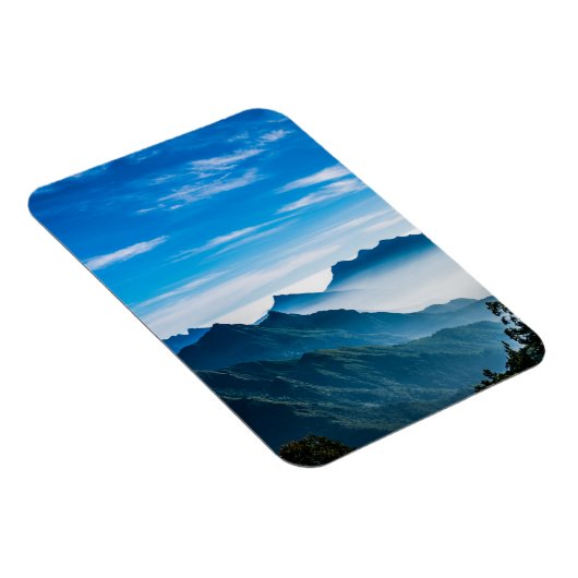 Morning Mountains Mist Landschap Magneet (Rechterzijde)