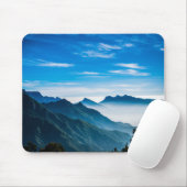 Morning Mountains Mist Landschap Muismat (Met muis)