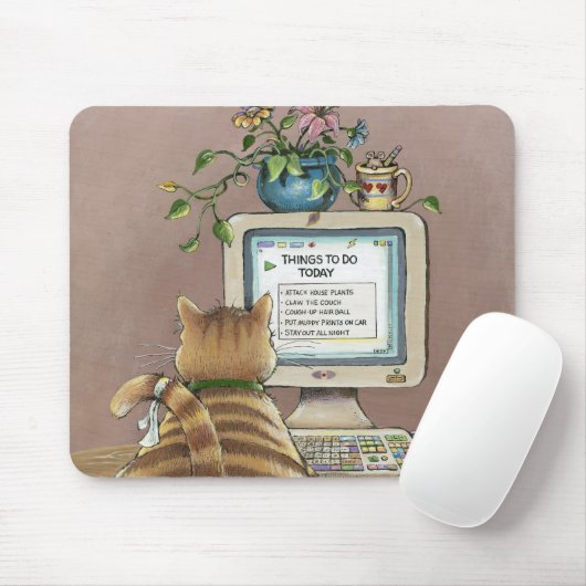 Morning Mouser Muismat (Met muis)