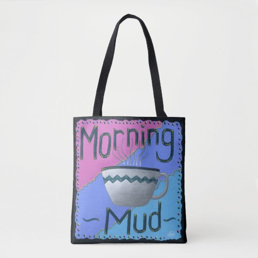 Morning Mud-Canvas tas (Voorkant)