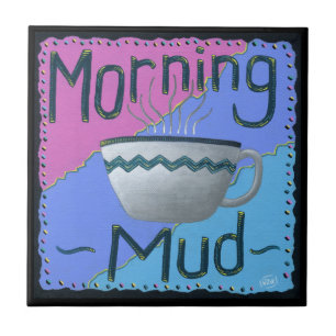 Morning Mud Ceramic Tegel Tegeltje