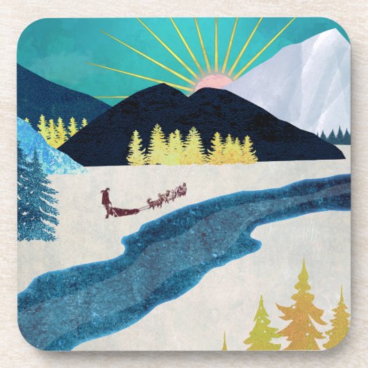 Morning Musher Bier Onderzetter (Voorkant)