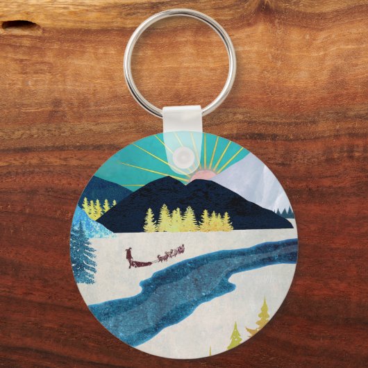 Morning Musher Sleutelhanger (Voorkant)