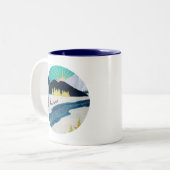 Morning Musher Tweekleurige Koffiemok (Voorkant links)