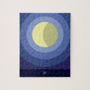 Morning, Noon en Night (nacht) - Puzzle Legpuzzel