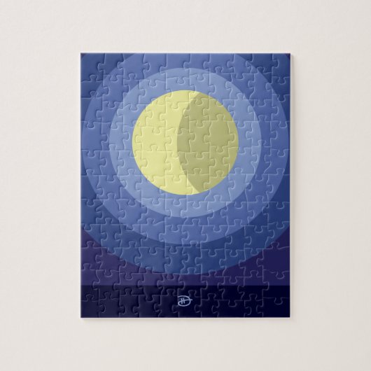 Morning, Noon en Night (nacht) - Puzzle Legpuzzel (Verticaal)