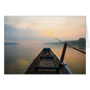 Morning off the lake with the boat
