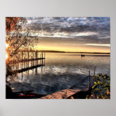 Morning op het Meer van Monona Poster (Voorkant)