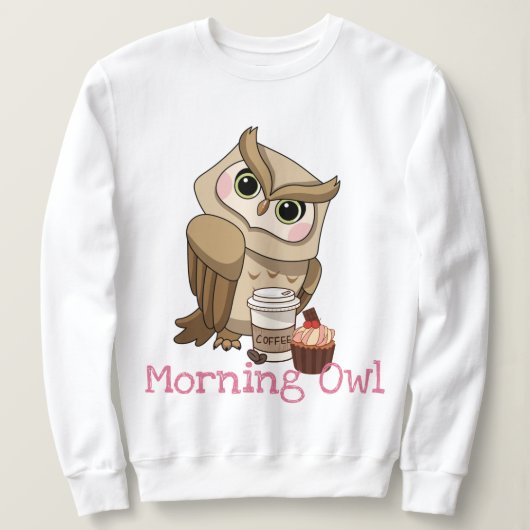 Morning Owl T-Shirt (Design voorkant)
