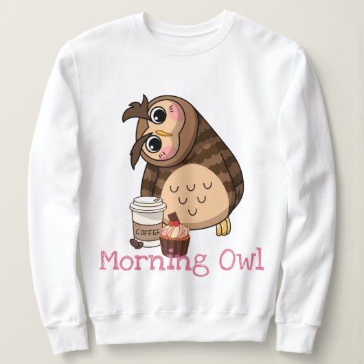 Morning Owl T-Shirt (Design voorkant)