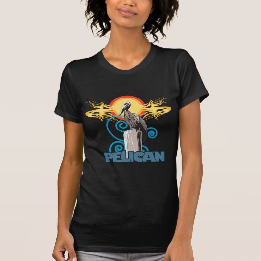 Morning Pelican T-shirt (Voorkant)