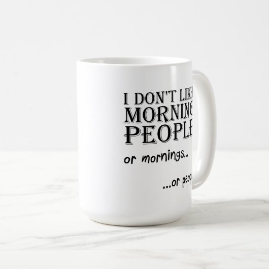 Morning People Mok (Voorkant rechts)