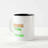 Morning Potion Tweekleurige Koffiemok (Voorkant links)