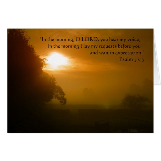 Morning Prayer | (Voorkant Horizontaal)