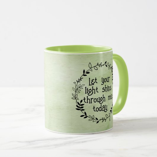 Morning Prayer Coffee Mok (Voorkant rechts)