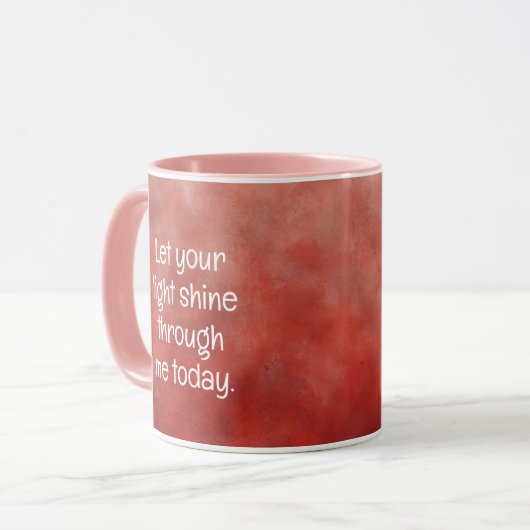 Morning Prayer Coffee Mok (Voorkant links)