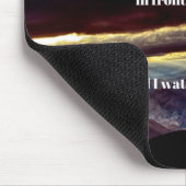 Morning Prayer Sunrise Psalm 5:3 Bijbelversie Muismat (Hoek)