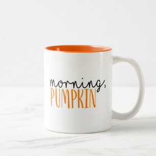 Morning Pumpkin Herfst Coffee Mok