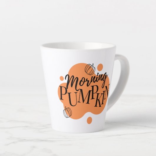 Morning Pumpkin Latte Mok (Rechterhoek)
