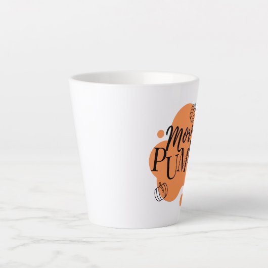 Morning Pumpkin Latte Mok (Voorkant)