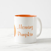 Morning Pumpkin Mok (Voorkant rechts)