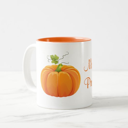 Morning Pumpkin Mok (Voorkant links)