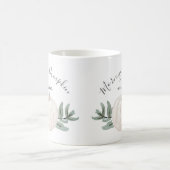 Morning Pumpkin Waterverf Pumpkin met naam Koffiemok (Center)