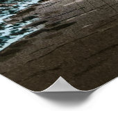 Morning Rain bij Lake Hakone door Tsuchiya Koitsu Poster (Hoek)