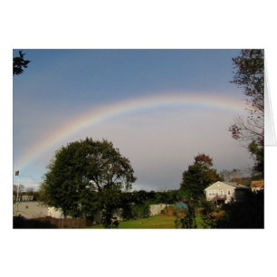 Morning Rainbow ~ card