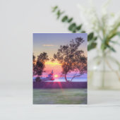 Morning Rays Briefkaart (Staand voorkant)