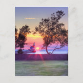 Morning Rays Briefkaart (Voorkant)