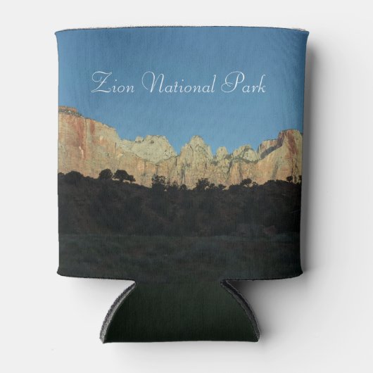 Morning Red Rocks in Zion National Park Blikjeskoeler (Voorkant)