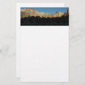Morning Red Rocks in Zion National Park Briefpapier (Voorkant / Achterkant)
