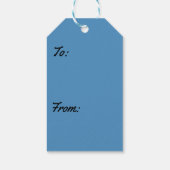 Morning Red Rocks in Zion National Park Cadeaulabel (Achterkant)