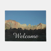 Morning Red Rocks in Zion National Park Deurmat (Voorkant)