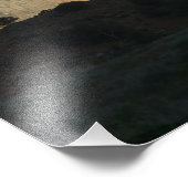 Morning Red Rocks in Zion National Park Foto Afdruk (Hoek)