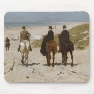 Morning Ride op het strand - Anton Mauve Muismat