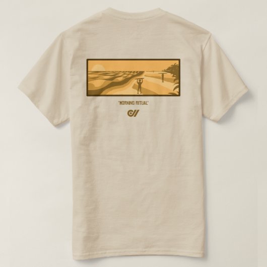 Morning Ritual T-shirt (Design achterkant)
