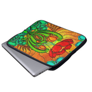 Morning Roos - Slaap voor neopreen-laptop Laptop Sleeve