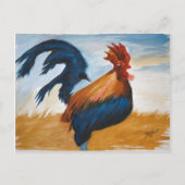 Morning Rooster Briefkaart (Voorkant)