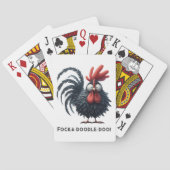 Morning Rooster - Fock-a-doodle-doo! Pokerkaarten (Achterkant)