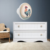 Morning Rooster Keramische Knop