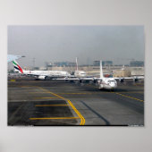 Morning Rush Hour in Dubai Poster (Voorkant)