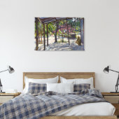 Morning Shadows 2004 Canvas Afdruk (Insitu (Slaapkamer))
