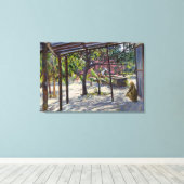 Morning Shadows 2004 Canvas Afdruk (Insitu (Houten vloer))
