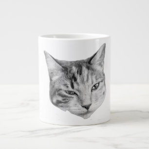 Morning side-eye grote koffiekop