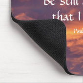 Morning Sky Psalm 46:10 Inspirerend Muismat (Hoek)