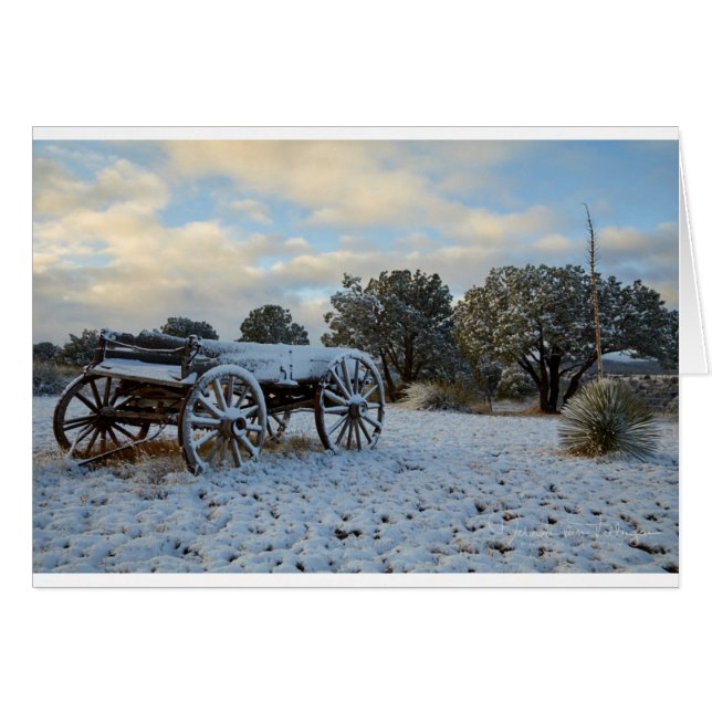 Morning Snow at Dawn's Early Light (Voorkant Horizontaal)